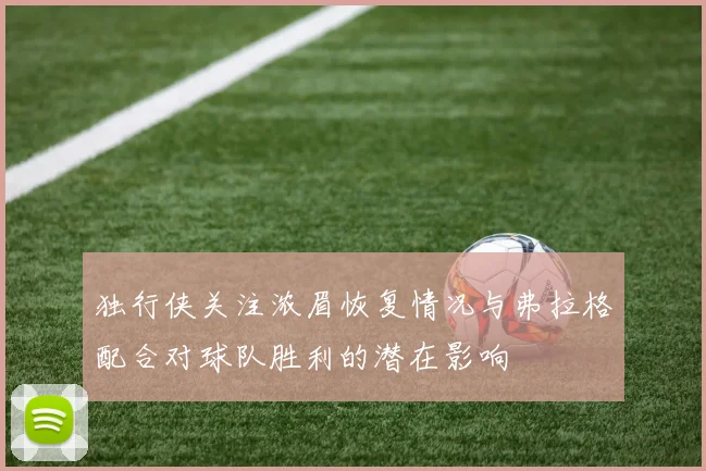 独行侠关注浓眉恢复情况与弗拉格配合对球队胜利的潜在影响